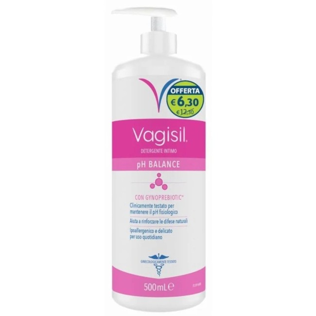 Combe Vagisil Detergente Ph Balance 500 Ml Offerta Speciale
