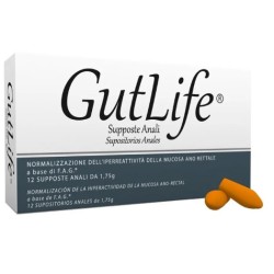 Astuccio contenente 12 supposte Dymalife Pharmaceutical Gutlife
