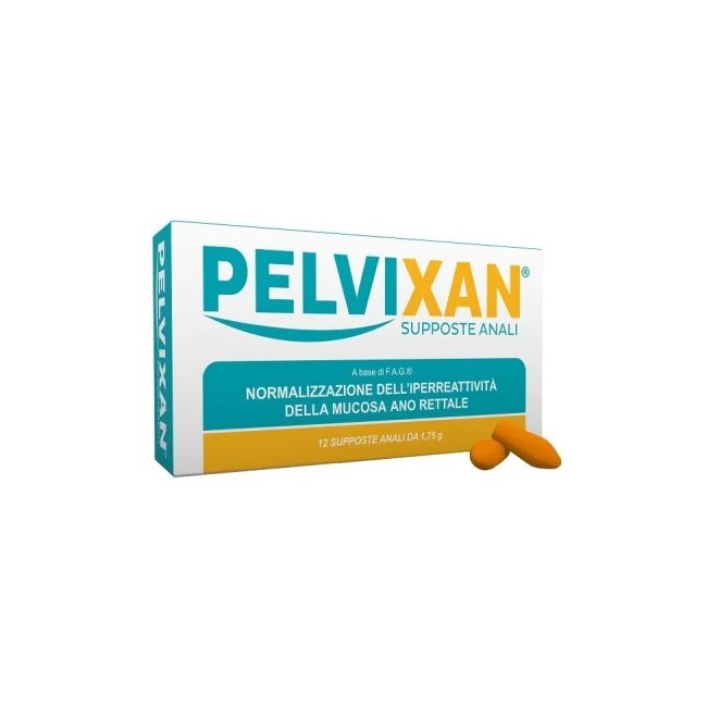 Astuccio contenente 12 supposte Dymalife Pharmaceutical Pelvixan Astuccio contenente 12 supposte Dymalife Pharmaceutical Pelvixan