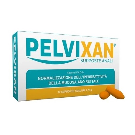 Astuccio contenente 12 supposte Dymalife Pharmaceutical Pelvixan Astuccio contenente 12 supposte Dymalife Pharmaceutical Pelvixan