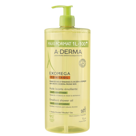 A-derma Exomega Control Olio Lavante Emolliente 1 Litro
