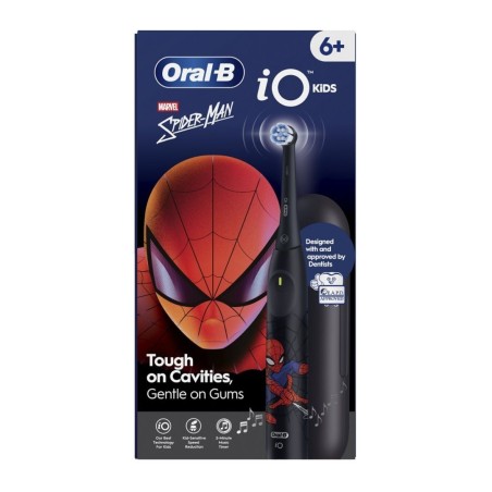 Spazzolino elettrico Oral-B iO2 Spiderman con custodia da viaggio inclusa per igiene orale
