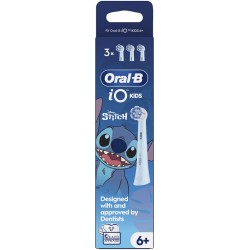 Testine di ricambio Oral-B con design Stitch, confezione da 3 pezzi per spazzolini elettrici