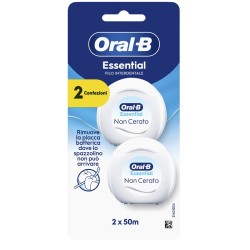 Oral-B Filo Interdentale Non Cerato 50 metri per igiene orale profonda e quotidiana