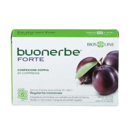 Flacone contenente 90 compresse Bios Line Buonerbe Forte Flacone contenente 90 compresse Bios Line Buonerbe Forte
