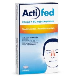 confezione da 12 cpr ACTIFED (IMP)