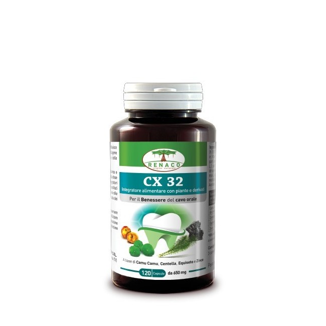 Renaco Cx 32 - Integratore alimentare per il benessere delle vie urinarie - 120 capsule Renaco Cx 32 - Integratore alimentare per il benessere delle vie urinarie - 120 capsule