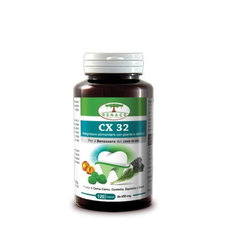 Renaco Cx 32 - Integratore alimentare per il benessere delle vie urinarie - 120 capsule Renaco Cx 32 - Integratore alimentare per il benessere delle vie urinarie - 120 capsule