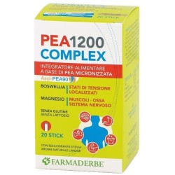 Farmaderbe Pea Complex 1200 - Integratore PEA per articolazioni in stick orosolubili