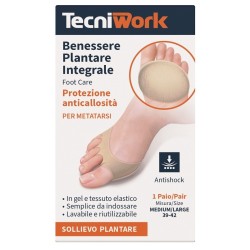Tecniwork Benessere Avampiede Medium - Cuscinetto protettivo per zona metatarsale 1 paio