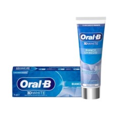 Oral-B 3D White Bianco Ghiaccio Dentifricio Sbiancante 75ml - Sorriso Bianco e Luminoso