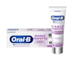 Oral-B 3D White Advanced Bianco Perfetto Dentifricio Sbiancante 75ml