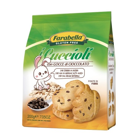 Bioalimenta Farabella Gluten Free I Cuccioli Con Gocce Di Cioccolato Promo 200 G