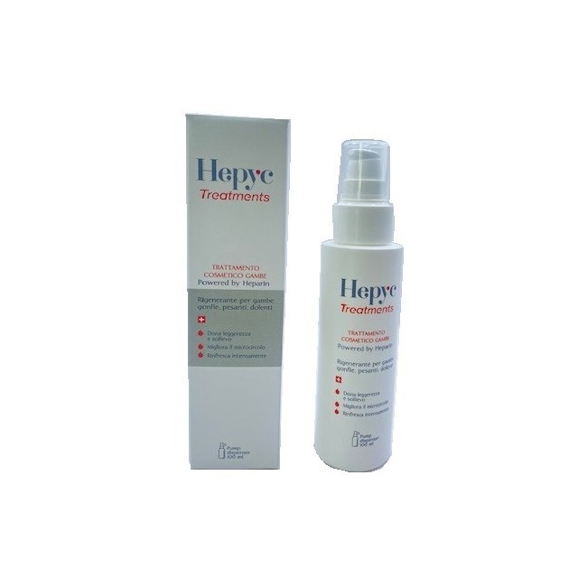 Foresti Pharma Hepyc Trattamento Cosmetico Gambe 100 Ml