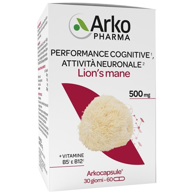 Arkopharma Arkocapsule Lion's Mane 60 Capsule