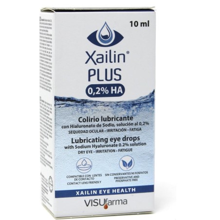 Visufarma Xailin Plus 0,2% Ha Collirio 10 Ml
