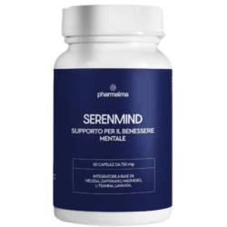Pharmalma Seren Mind 60 Capsule - Integratore per il benessere mentale e il tono dell'umore