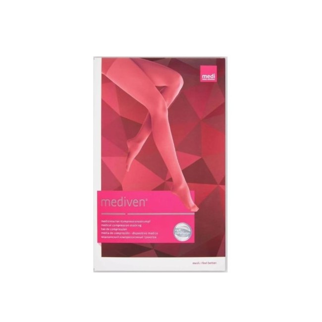 Autoreggente Mediven K2 Cotton con punta aperta, compressione terapeutica classe 2, taglia 3 Autoreggente Mediven K2 Cotton con punta aperta, compressione terapeutica classe 2, taglia 3