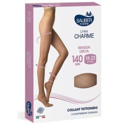 Collant a compressione graduata Sauber Charme 140 denari tuttonudo taglia media lunga