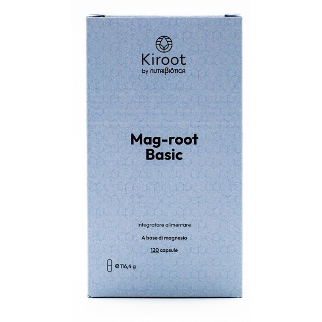 Nutribiotica S. L. Kiroot By Nutribiotica Mag Root Basic 120 Capsule Senza Glutine Senza Lattosio