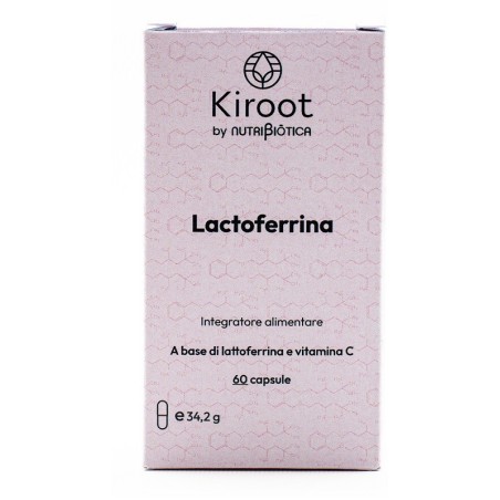 Nutribiotica S. L. Kiroot By Nutribiotica Lactoferrina 60 Capsule Senza Glutine Senza Lattosio