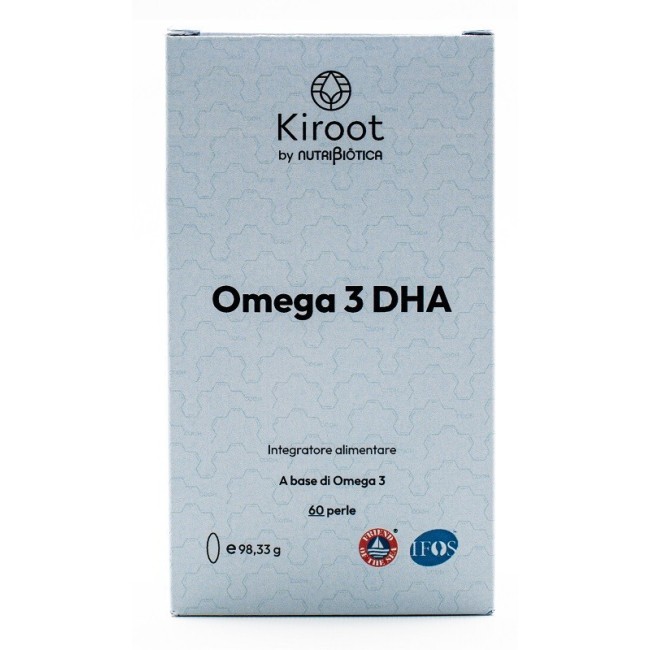 Nutribiotica S. L. Kiroot By Nutribiotica Omega 3 Dha 60 Perle Senza Glutine Senza Lattosio