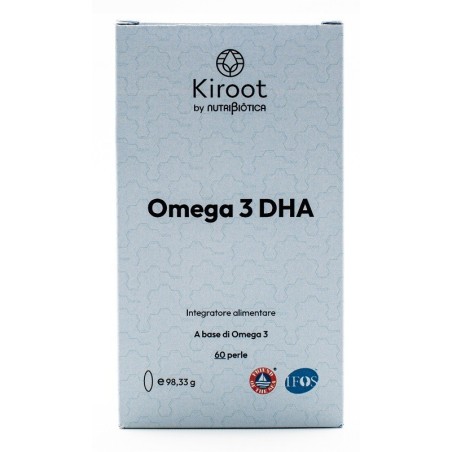 Nutribiotica S. L. Kiroot By Nutribiotica Omega 3 Dha 60 Perle Senza Glutine Senza Lattosio