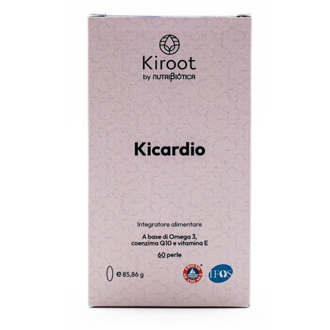 Nutribiotica S. L. Kiroot By Nutribiotica Kicardio 60 Perle Senza Glutine Senza Lattosio