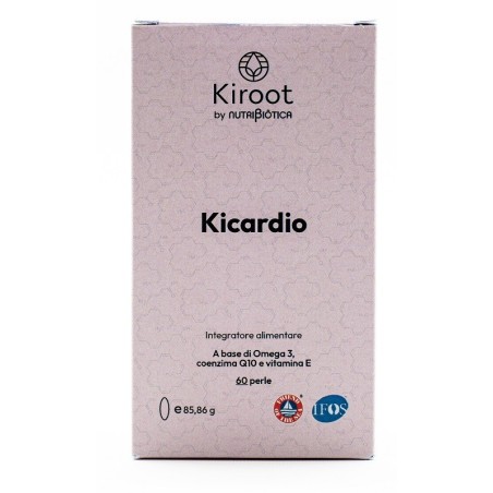 Nutribiotica S. L. Kiroot By Nutribiotica Kicardio 60 Perle Senza Glutine Senza Lattosio