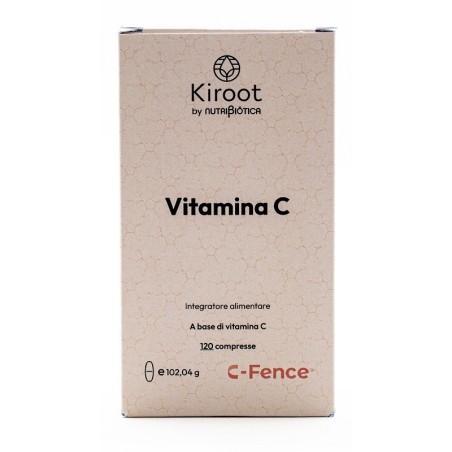 Nutribiotica S. L. Kiroot By Nutribiotica Vitamina C 120 Compresse Senza Glutine Senza Lattosio