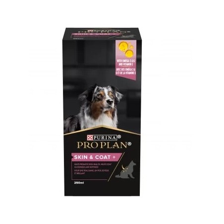 Purina Pro Plan Dog Supplement Skin&Coat 250 ml - Integratore per pelle e pelo del cane