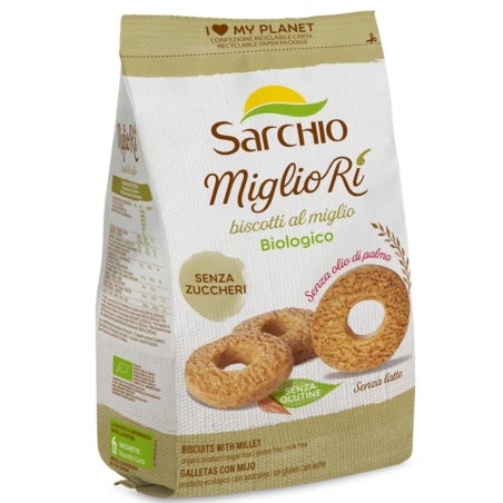 Sarchio Biscotti Migliori senza glutine 200g - Biscotti croccanti per celiaci e intolleranti