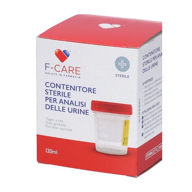 Farvima Medicinali Contenitore Sterile F-care Per La Raccolta Urina 120 Ml