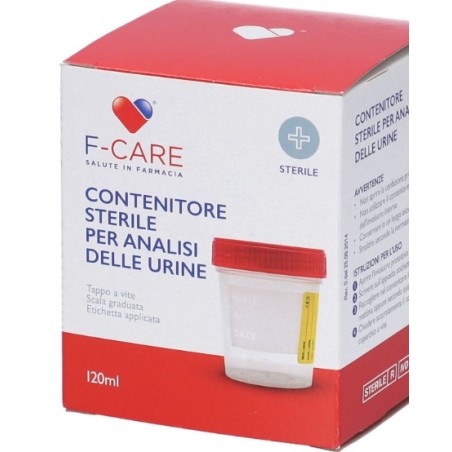 Farvima Medicinali Contenitore Sterile F-care Per La Raccolta Urina 120 Ml