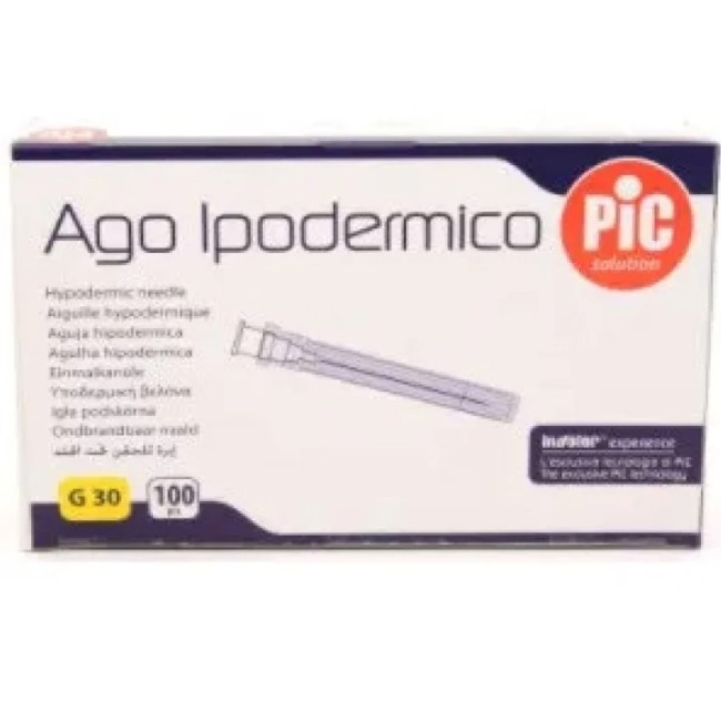 Pikdare Ago Ipodermico Pic Gauge 30 1/2 100 Pezzi