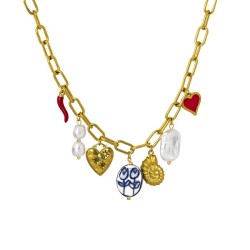 Mast Industria Italiana Medical Jewels Collana Fortuna Lucky Collection
