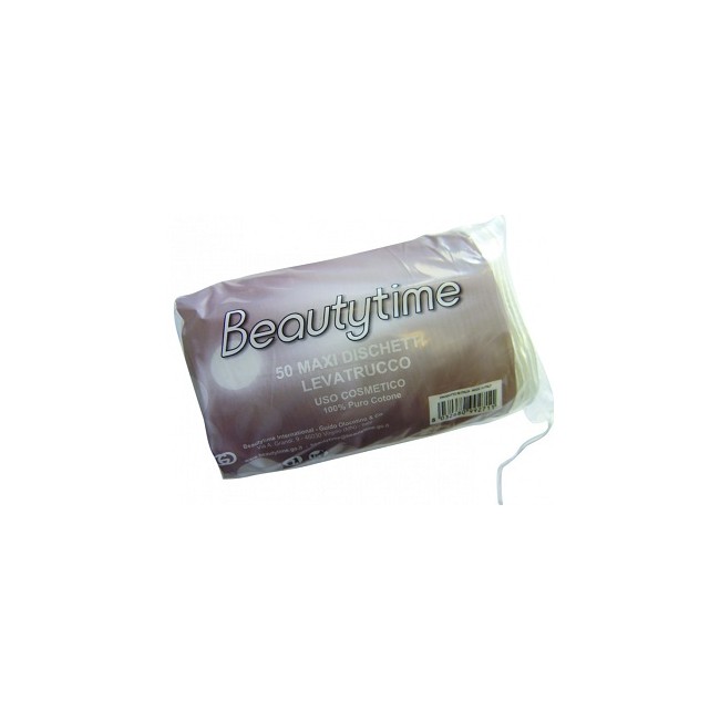 Beautytime International Dischetti Levatrucco Maxi Cotone 50 Pezzi
