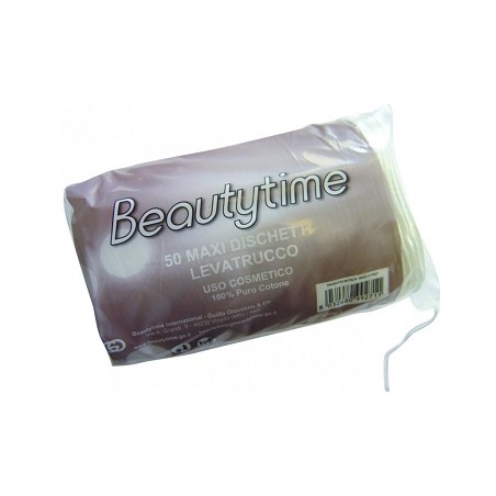 Beautytime International Dischetti Levatrucco Maxi Cotone 50 Pezzi