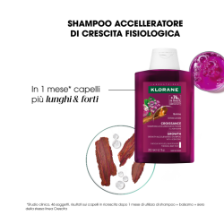 Klorane Shampoo Chinina Crescita 200 Ml