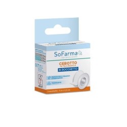 5 m x 2,5 cm rocchetto So. Farma. Morra Rocchetto Tela