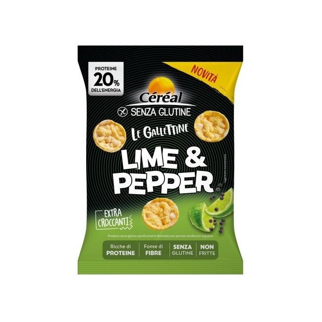 Nutrition & Santè Cereal Gallettine Lime&pepper 60 G