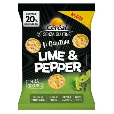 Nutrition & Santè Cereal Gallettine Lime&pepper 60 G