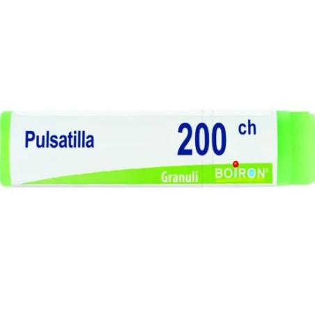 Boiron Pulsatilla 200CH tubo monodose da 1 grammo di granuli omeopatici per uso sublinguale Boiron Pulsatilla 200CH tubo monodose da 1 grammo di granuli omeopatici per uso sublinguale
