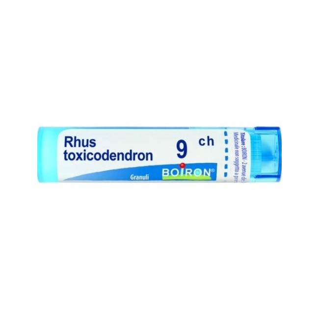 Boiron Rhus Toxicodendron 9CH tubo granuli omeopatici per dolori articolari e muscolari Boiron Rhus Toxicodendron 9CH tubo granuli omeopatici per dolori articolari e muscolari