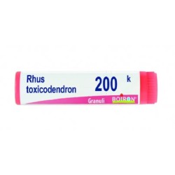 Boiron Rhus Toxicodendron 200K - Globuli omeopatici per dolori articolari e muscolari 1g