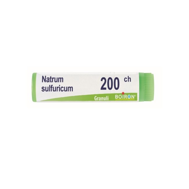 Boiron Natrum Sulfuricum 200CH granuli omeopatici tubo monodose da 1 grammo Boiron Natrum Sulfuricum 200CH granuli omeopatici tubo monodose da 1 grammo