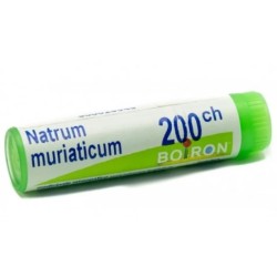 Boiron Natrum Muriaticum 200CH tubo granuli omeopatici 80 granuli per benessere naturale