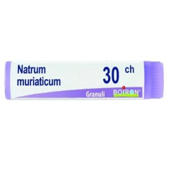 Boiron Natrum Muriaticum 30CH globuli omeopatici monodose da 1 grammo per trattamenti naturali