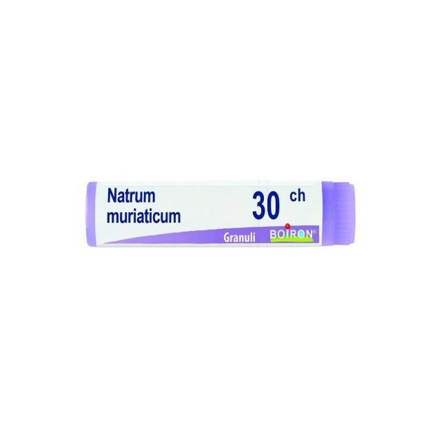 Boiron Natrum Muriaticum 30CH globuli omeopatici monodose da 1 grammo per trattamenti naturali Boiron Natrum Muriaticum 30CH globuli omeopatici monodose da 1 grammo per trattamenti naturali