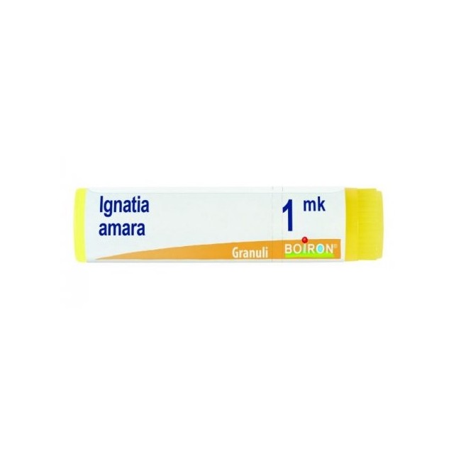 Boiron Ignatia Amara 1000K - Globuli omeopatici monodose da 1 grammo per benessere emotivo Boiron Ignatia Amara 1000K - Globuli omeopatici monodose da 1 grammo per benessere emotivo
